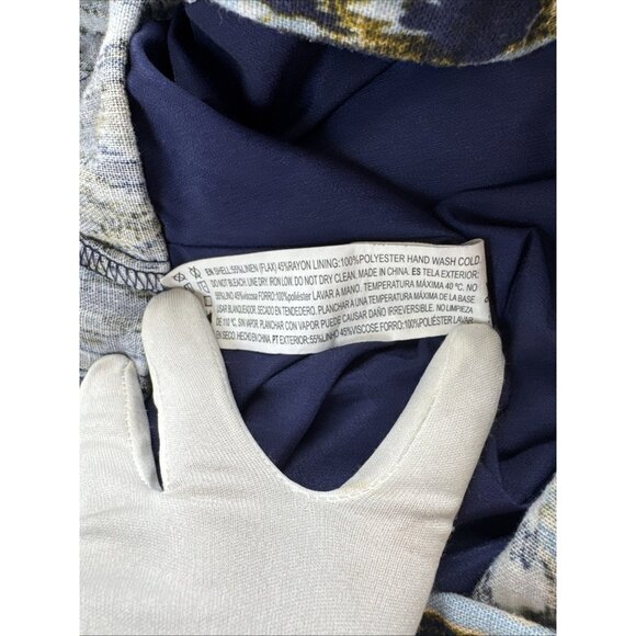 Forever 21 Womens Short-Sleeve Button-Up Romper W/ Pockets & Drawstring Waist L - Picture 14 of 14